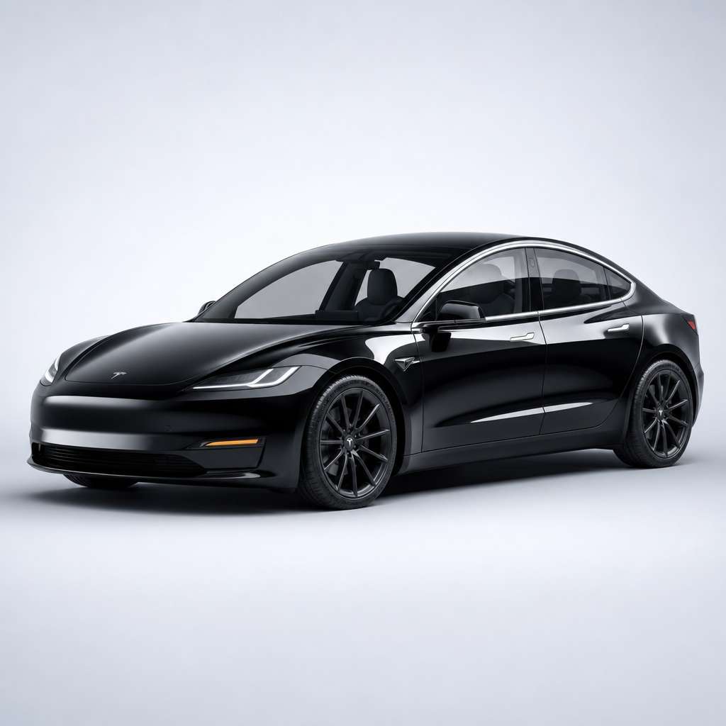 Tesla Model 3 / 黒