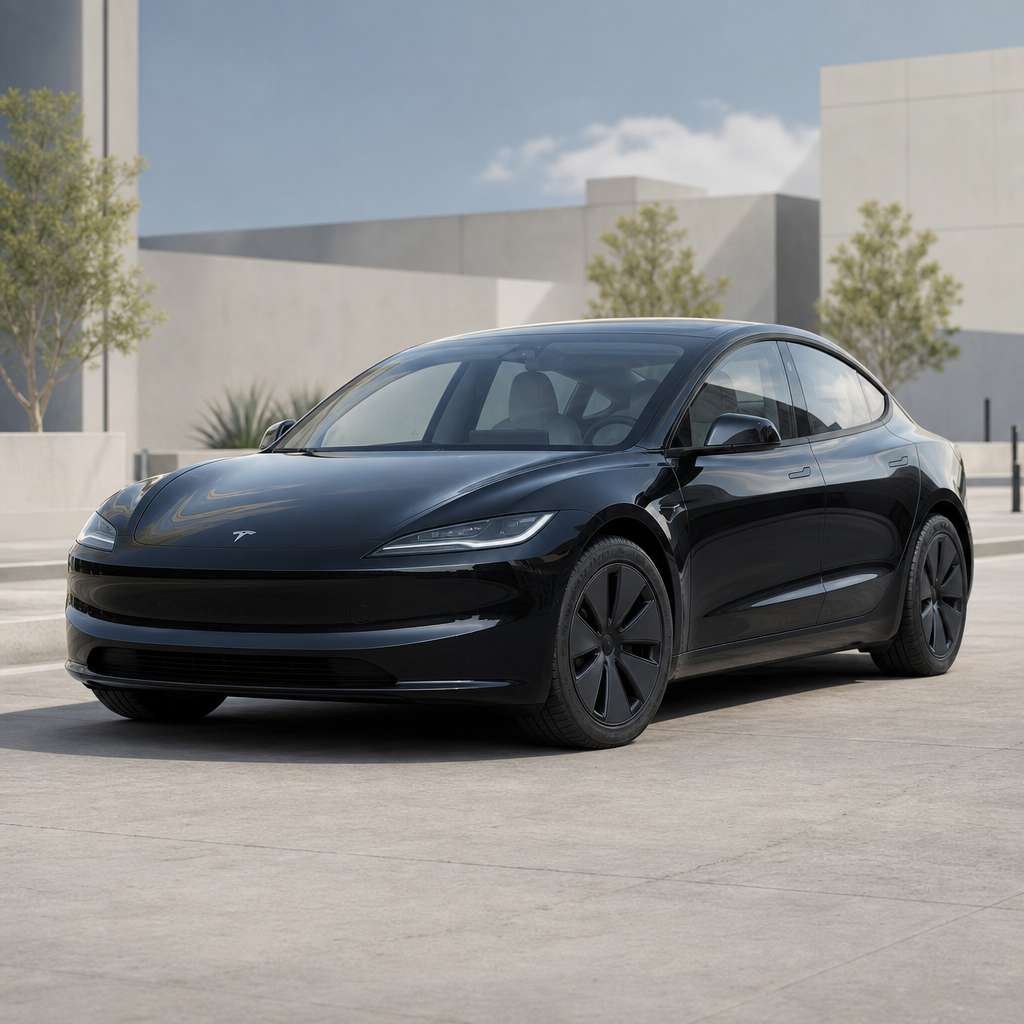 Tesla Model 3 / 黒