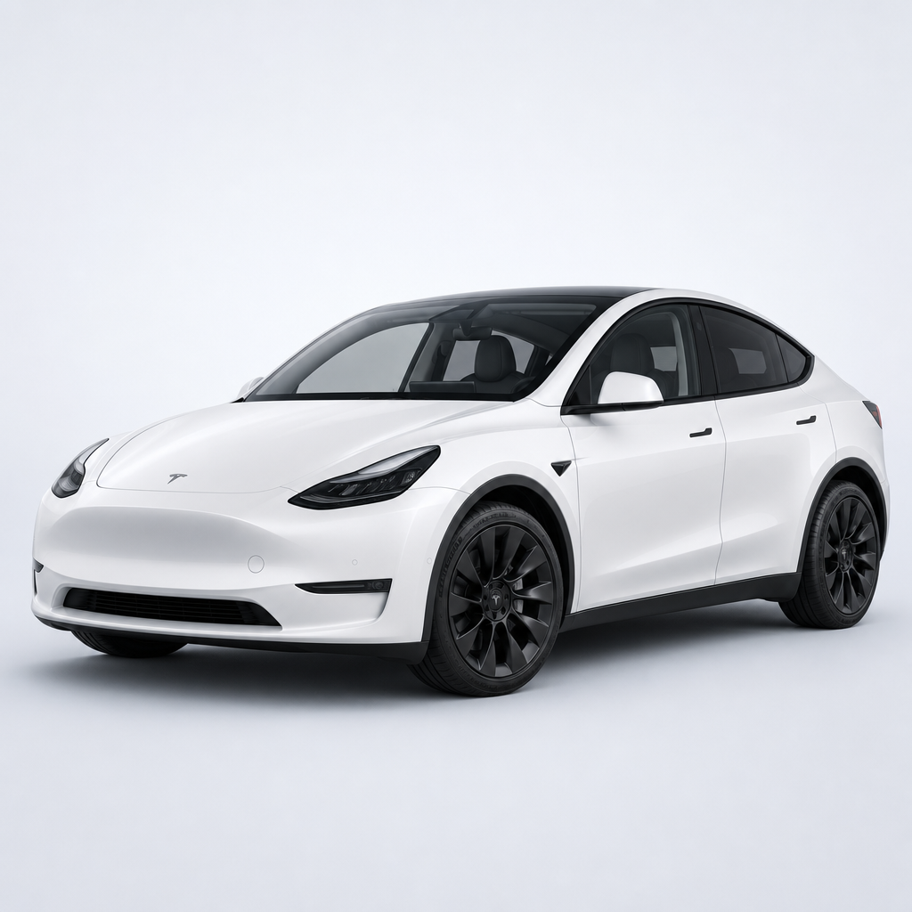 Tesla Model Y / 白