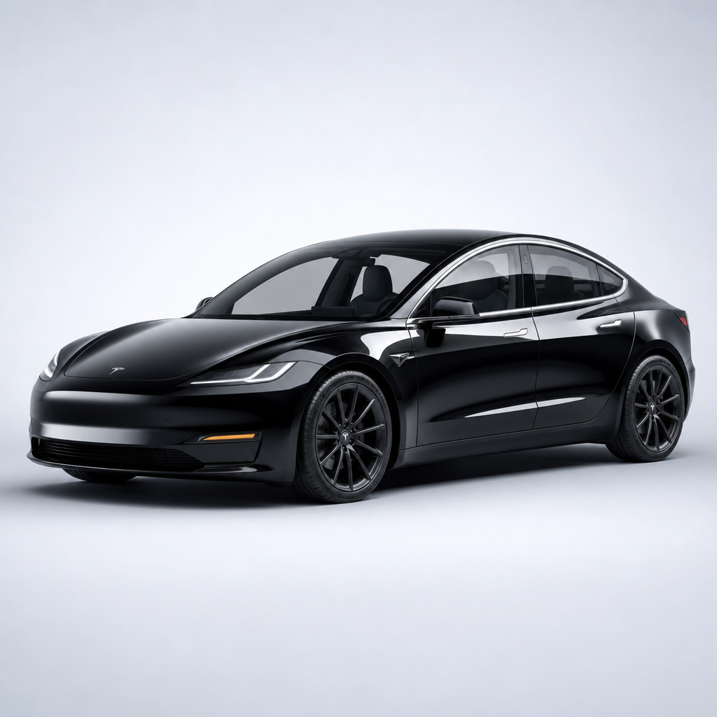 Tesla Model 3 / 黒